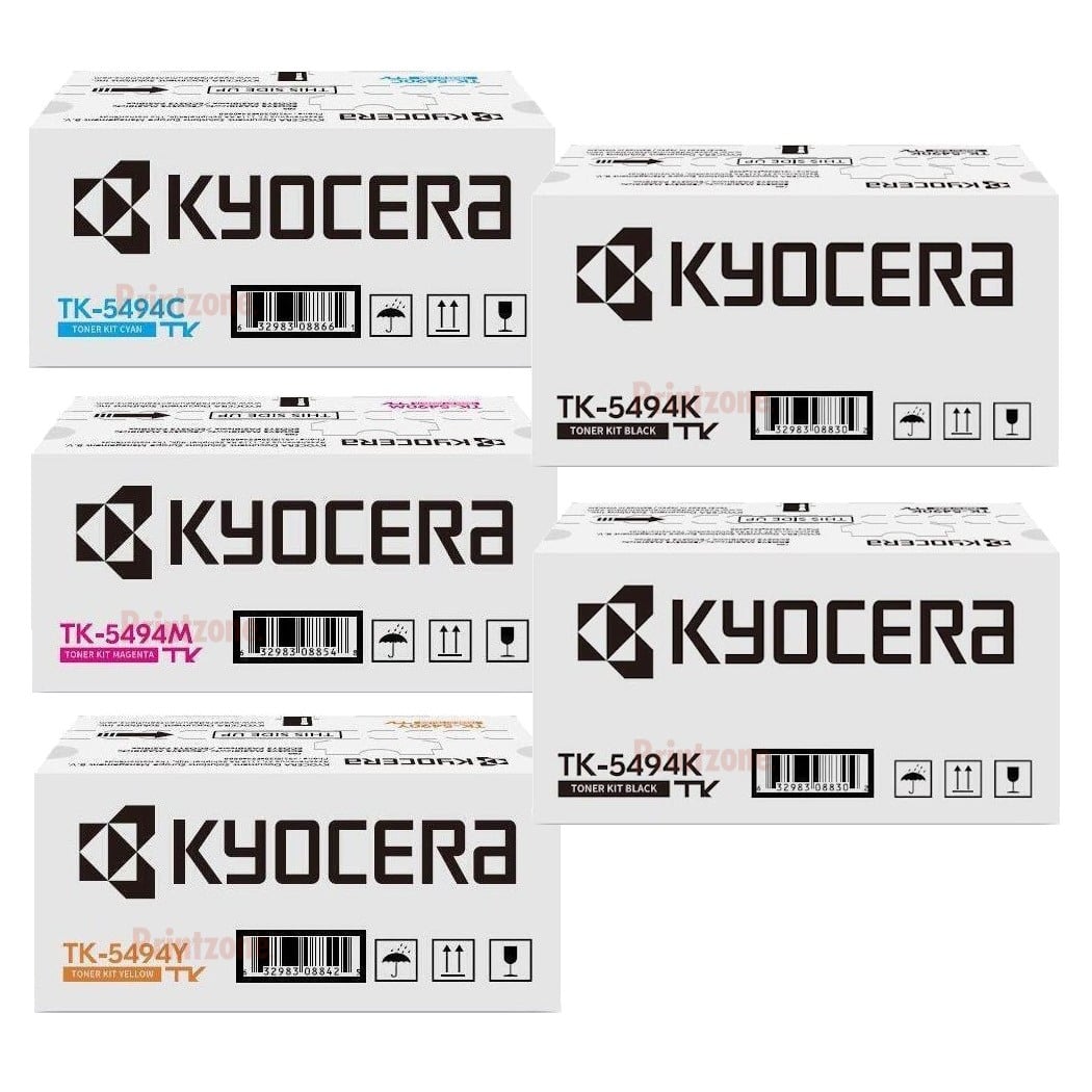 Genuine Kyocera TK-5494 High Yield Toner Value Pack PLUS EXTRA BLACK