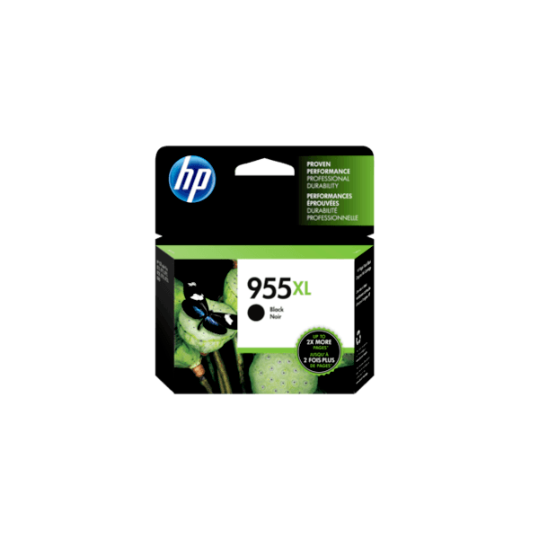 Genuine HP 955XL Black Ink Cartridge High Yield L0S72AA Genuine HP 955XL Black Ink Cartridge High Yield L0S72AA