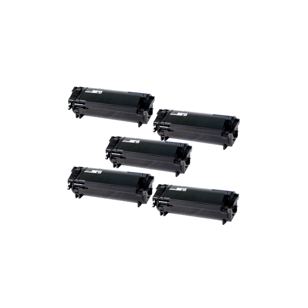 Compatible Lexmark 52D3H0E 523H Toner High Yield 5 PACK Compatible Lexmark 52D3H0E 523H Toner High Yield 5 PACK