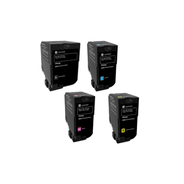 Genuine Lexmark CX725 Value Pack Toner High Yield Genuine Lexmark CX725 Value Pack Toner High Yield
