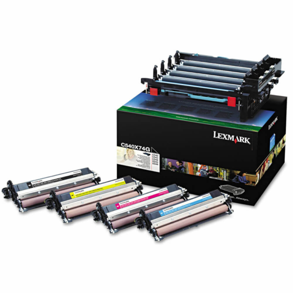 Genuine Lexmark C540X74G Black & Colour Image Kit