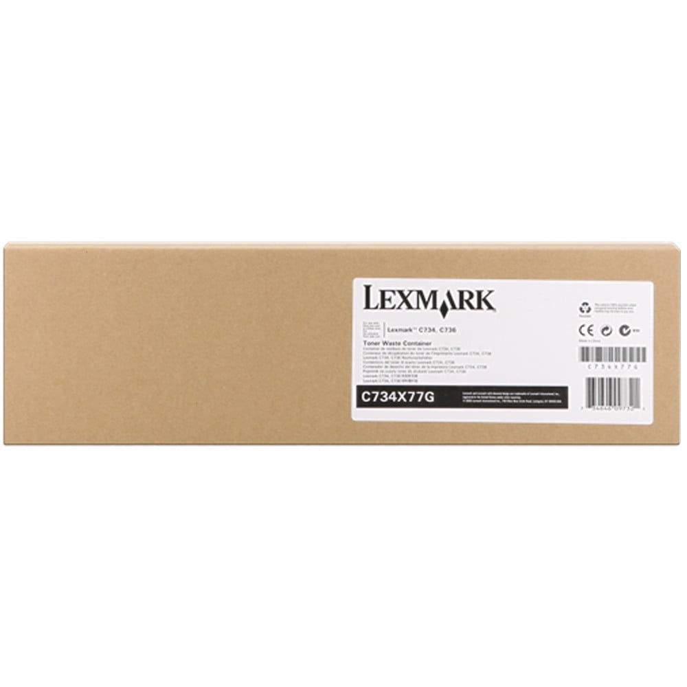 Genuine Lexmark C734X77G Waste Toner Bottle Genuine Lexmark C734X77G Waste Toner Bottle
