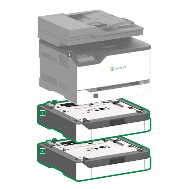 Lexmark 250 Sheet Tray 40N4250