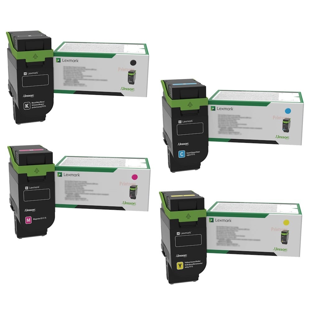Genuine Lexmark CS531 CS632 CX532 CX635 Toner Combo Value Pack