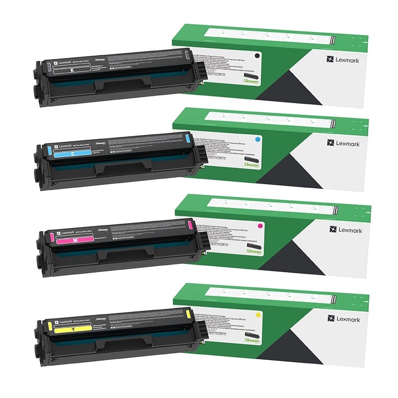 Genuine Lexmark C343 Extra High Yield Toner Combo Value Pack