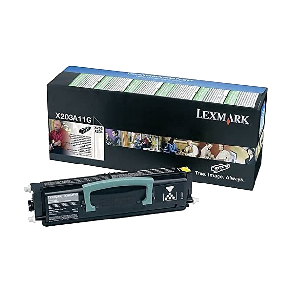 Genuine Lexmark X203A11G Black Toner Cartridge Genuine Lexmark X203A11G Black Toner Cartridge