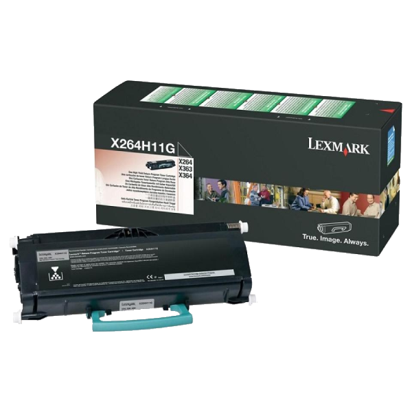 Genuine Lexmark X264H11G Black Toner Cartridge High Yield