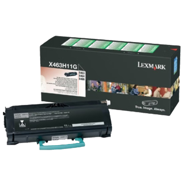 Genuine Lexmark X463H11G Black Toner Cartridge High Yield