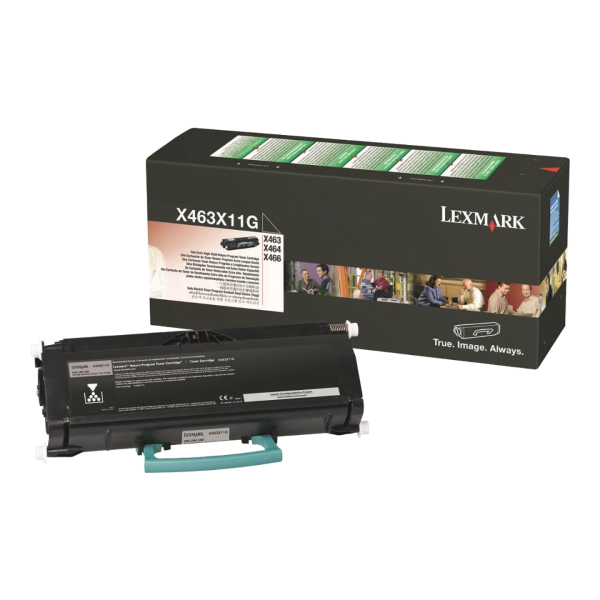 Genuine Lexmark X463X11G Black Toner Cartridge Extra High Yield Genuine Lexmark X463X11G Black Toner Cartridge Extra High Yield