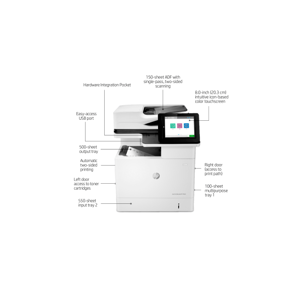 HP LaserJet Enterprise MFP M634dn Mono Laser Multifunction 7PS94A