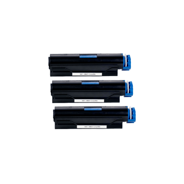 Compatible OKI B401 MB451 High Yield Toner 3 PACK Compatible OKI B401 MB451 High Yield Toner 3 PACK