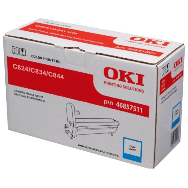 Genuine OKI C834 Cyan Drum Cartridge 46857511
