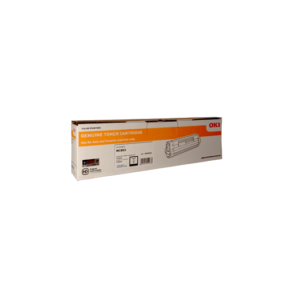 Genuine Oki MC853 Black Toner