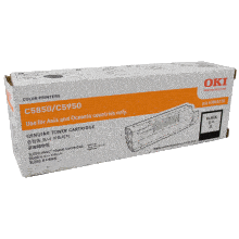 Genuine Oki C5850 C5950 Black Toner