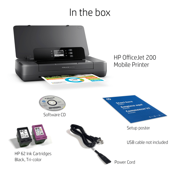 HP OfficeJet 200 Portable Printer CZ993A