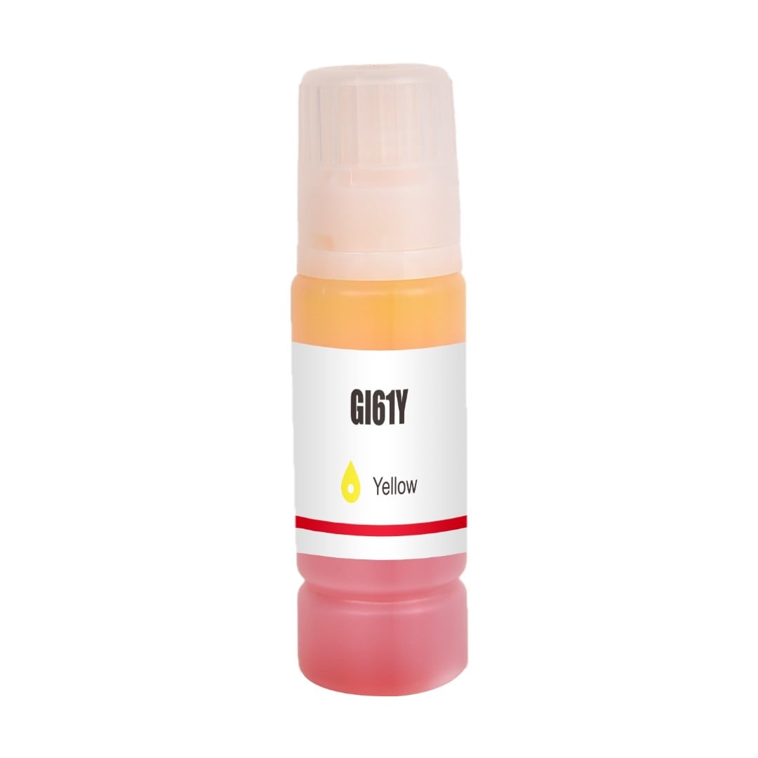 Compatible Canon Pixma Yellow Ink Bottle GI61Y