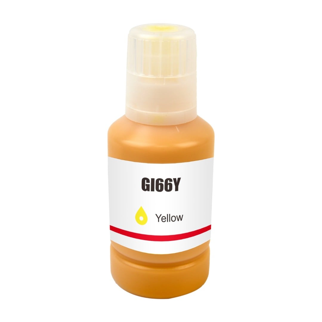 Compatible Canon Maxify GI-66 Pigment Yellow Ink Bottle GI66BK