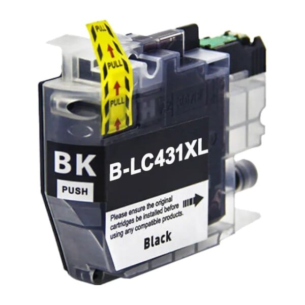 Compatible Brother LC431XLBK High Yield Black Ink Cartridge