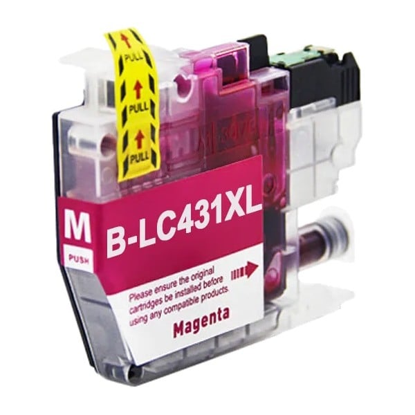 Compatible Brother LC431XLM High Yield Magenta Ink Cartridge