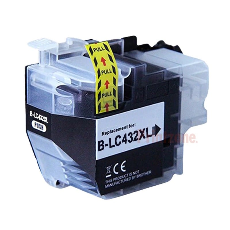 Compatible Brother LC432XLBK High Yield Black Ink Cartridge