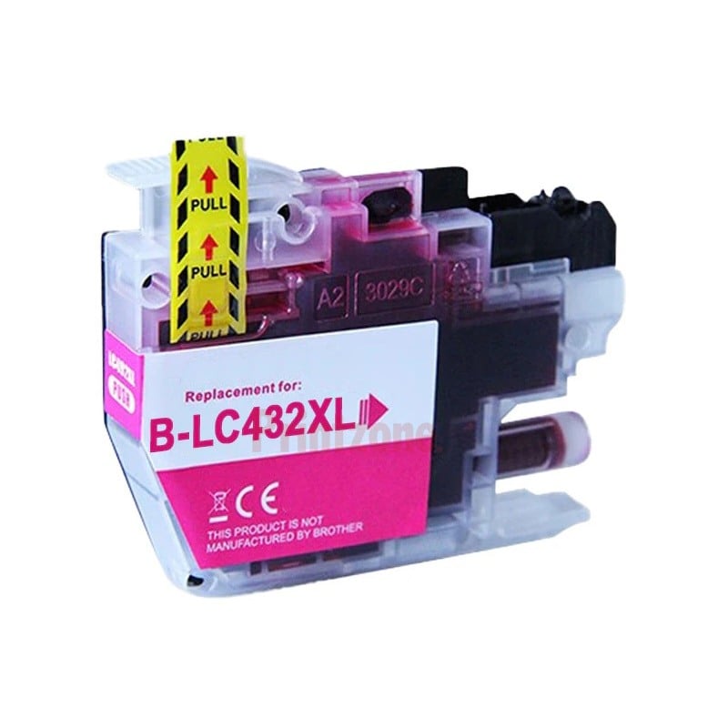 Compatible Brother LC432XLM High Yield Magenta Ink Cartridge