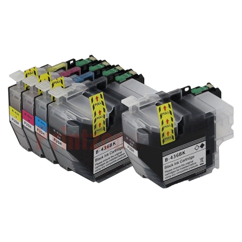 Compatible Brother LC436 Ink Combo Value Pack PLUS EXTRA BLACK