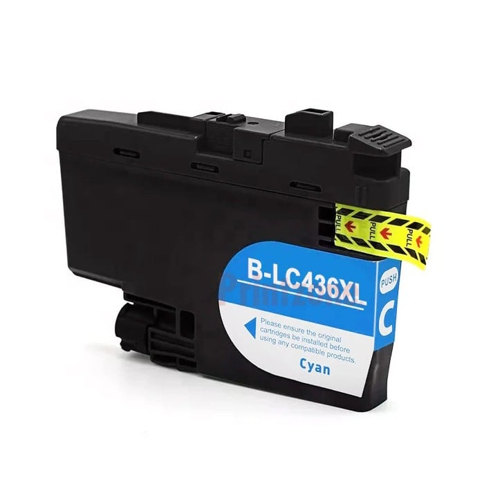 Compatible Brother LC436XLC High Yield Cyan Ink Cartridge
