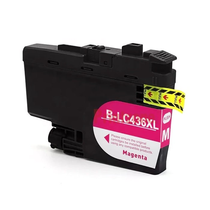 Compatible Brother LC436XLM High Yield Magenta Ink Cartridge