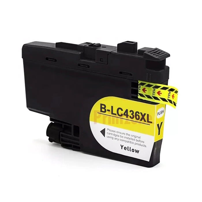 Compatible Brother LC436XLY High Yield Yellow Ink Cartridge
