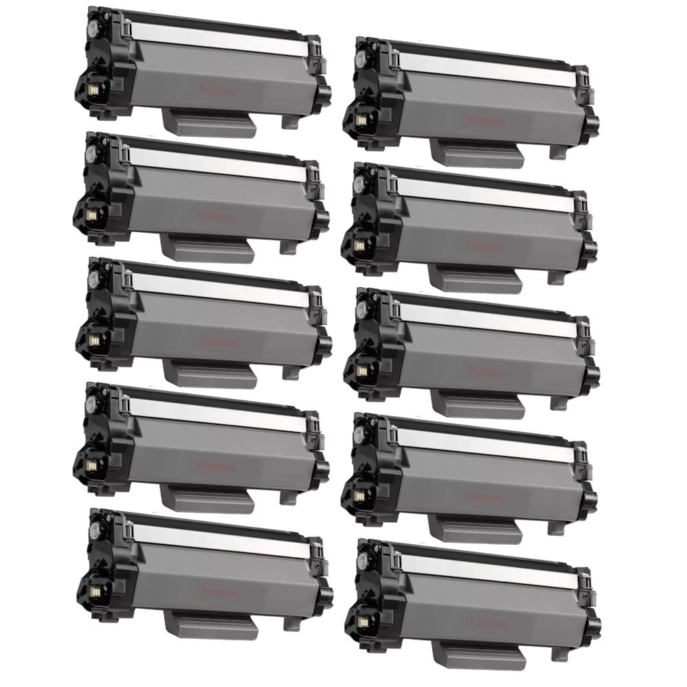 Compatible Brother TN2530XL Toner Cartridge High Yield 10 PACK