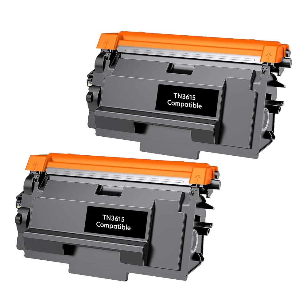 Compatible Brother TN3615 Toner Cartridge Ultra High Yield 2 PACK
