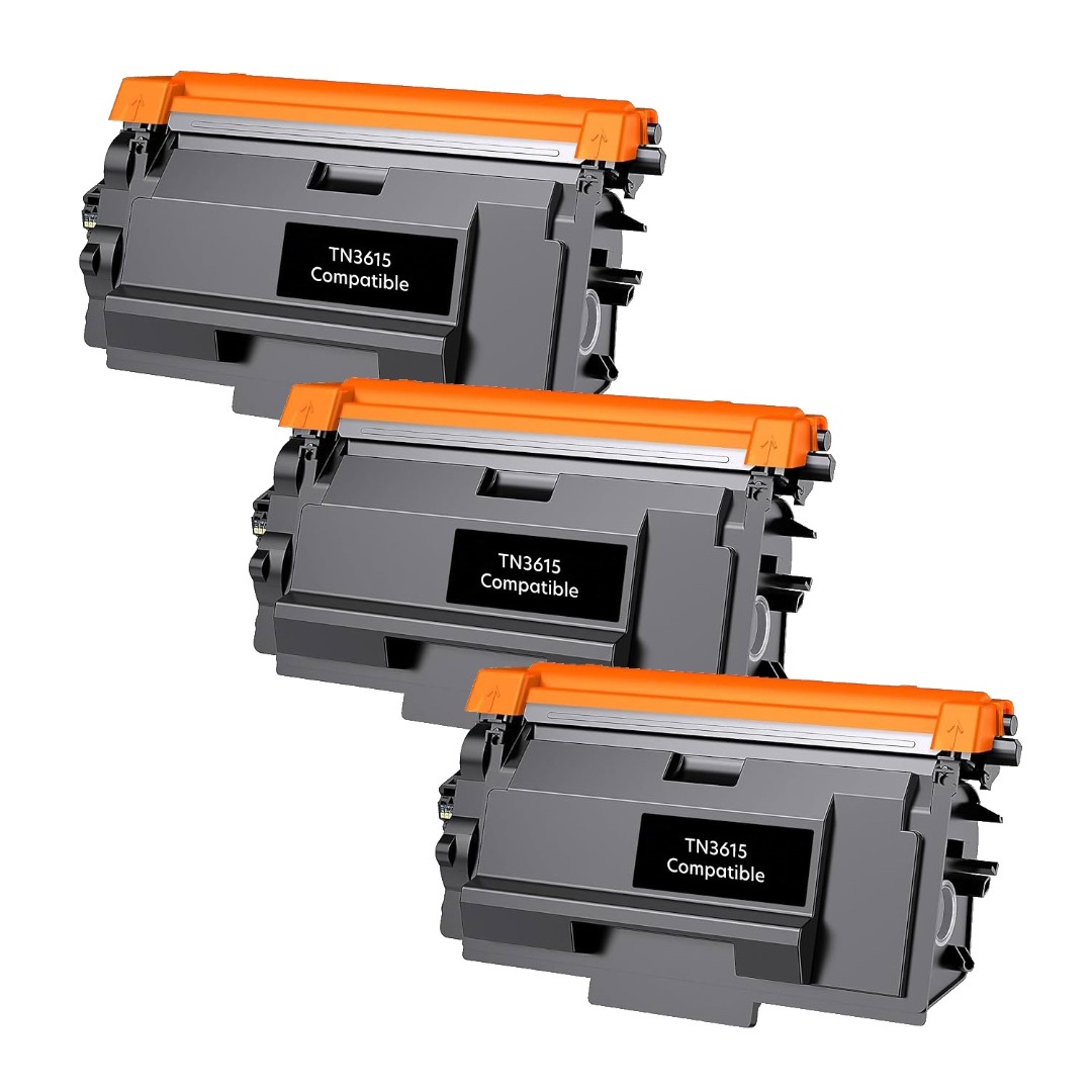 Compatible Brother TN3615 Toner Cartridge Ultra High Yield 3 PACK