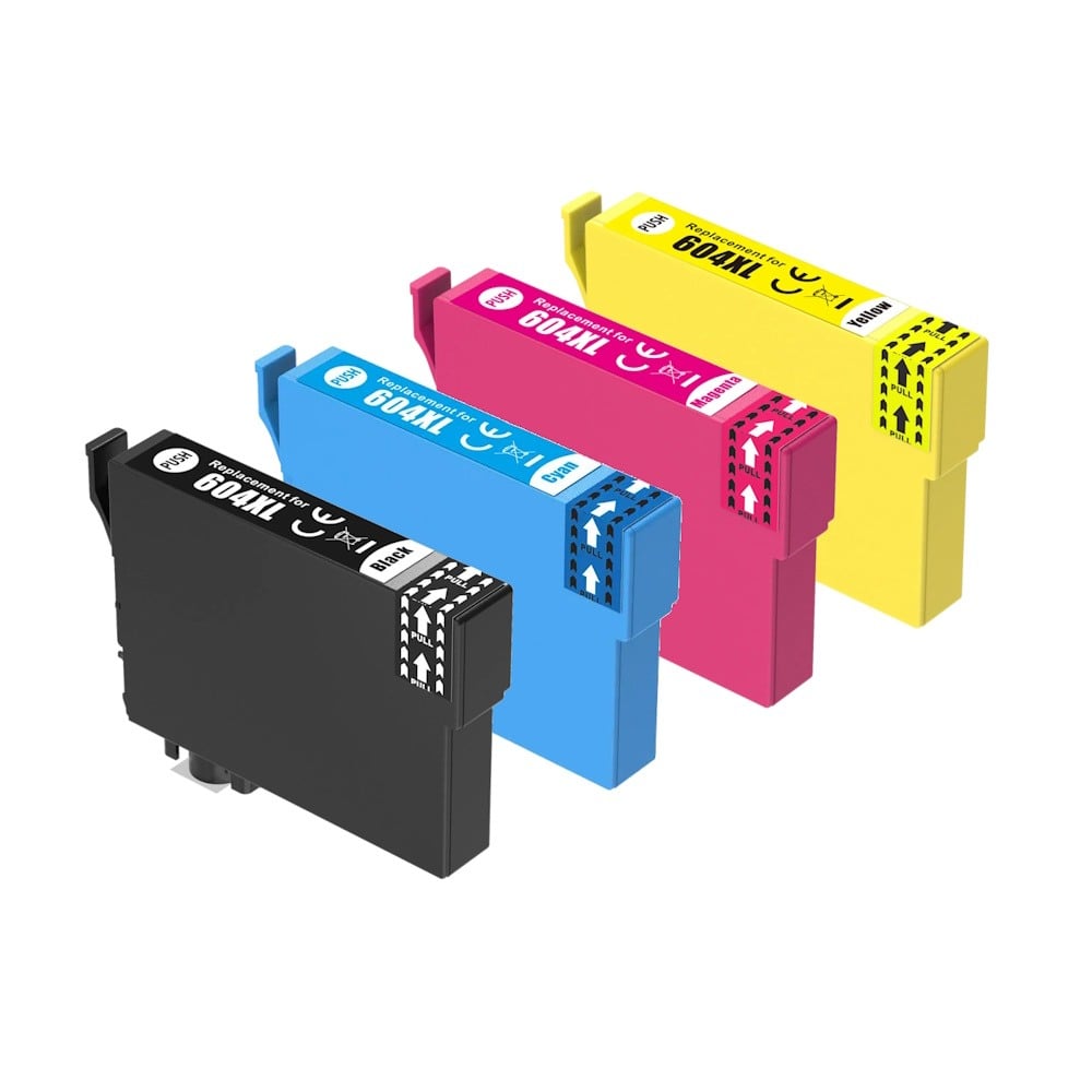 Compatible Epson 604XL High Yield Ink Cartridge Combo Value Pack Compatible Epson 604XL High Yield Ink Cartridge Combo Value Pack