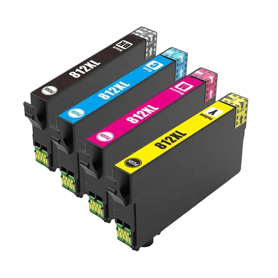 Compatible Epson 812XL Ink Cartridge Value Pack High Yield