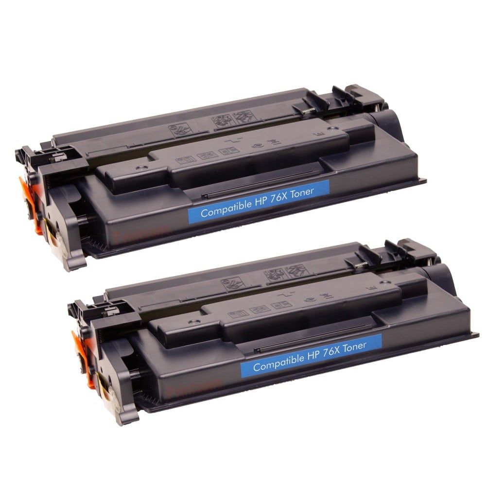 Compatible HP 76X High Yield Toner 2 PACK CF276X Compatible HP 76X High Yield Toner 2 PACK CF276X