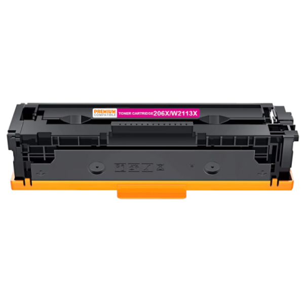 Compatible HP 206X High Yield Magenta Toner W2113X Compatible HP 206X High Yield Magenta Toner W2113X