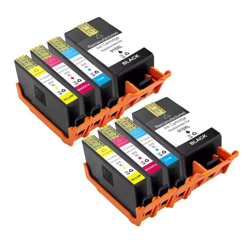 Compatible HP 915XL Ink High Yield Double Combo Value Pack