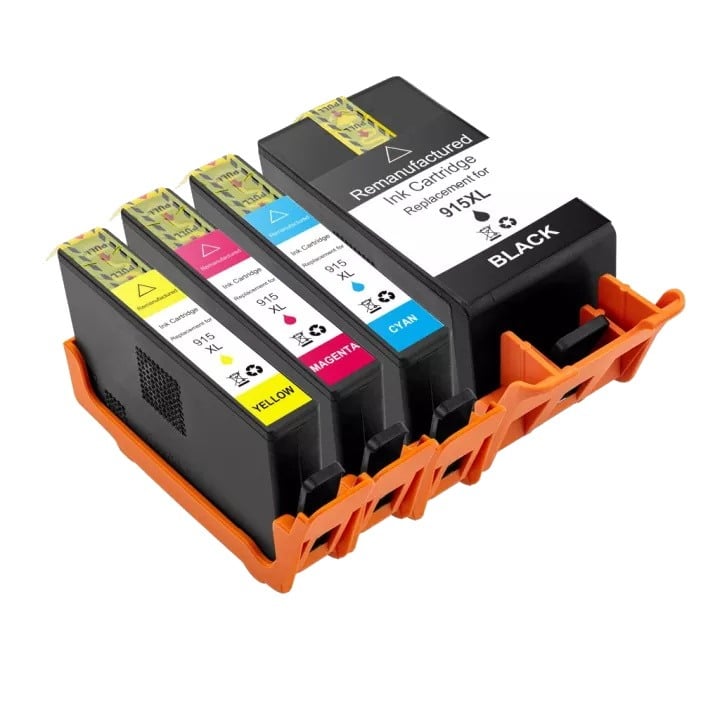 Compatible HP 915XL Ink High Yield Combo Value Pack