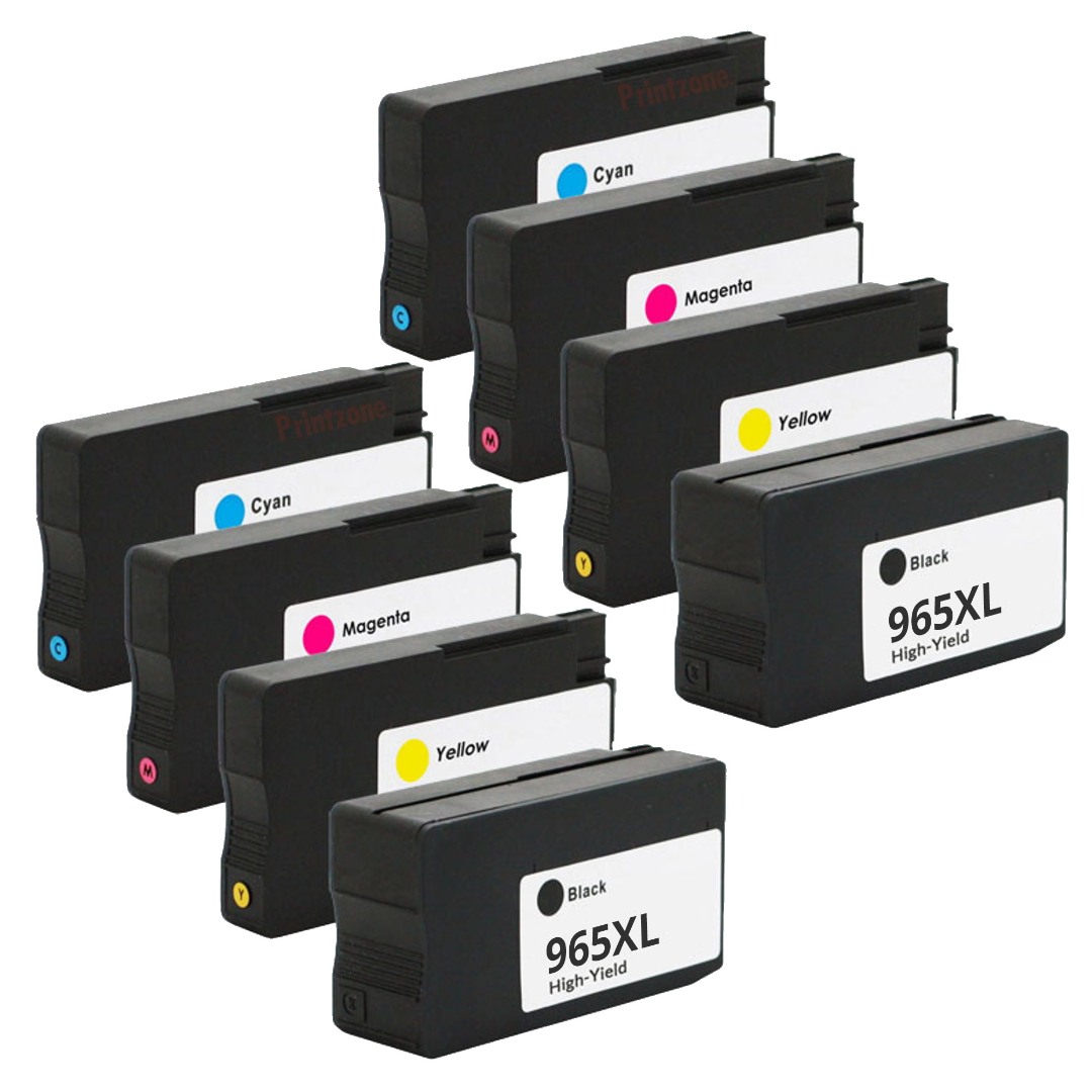 Compatible HP 965XL High Yield Ink Double Combo Value Pack Compatible HP 965XL High Yield Ink Double Combo Value Pack