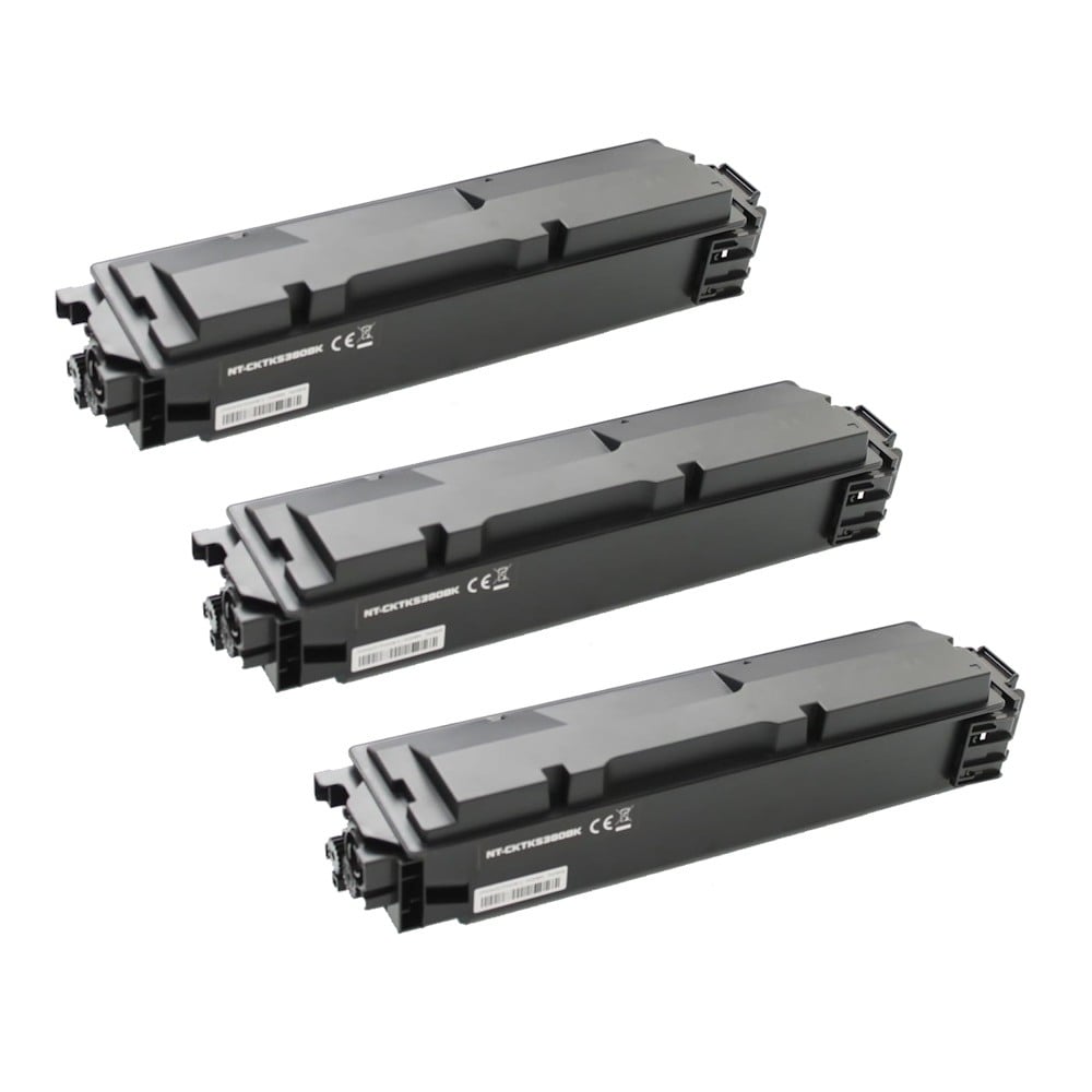 Compatible Kyocera TK-5384K Black Toner 3 PACK