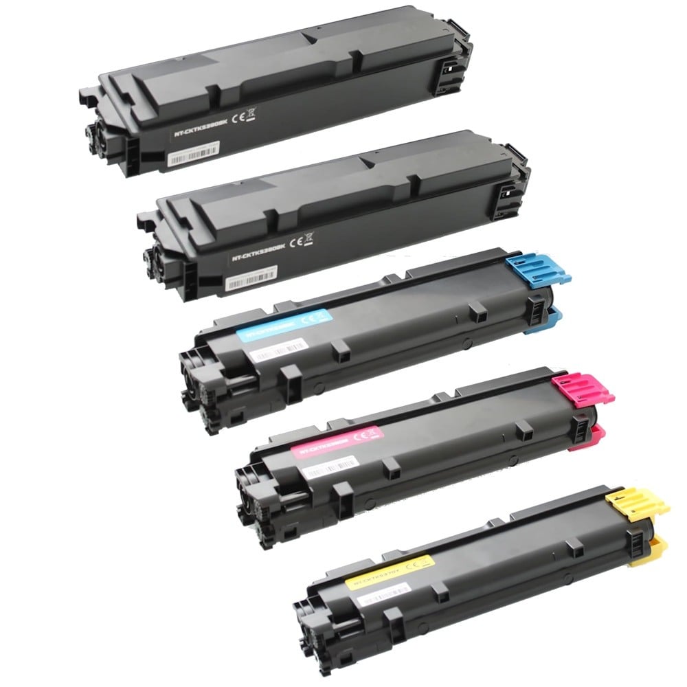 Compatible Kyocera TK-5384 Toner Combo Value Pack PLUS EXTRA BLACK