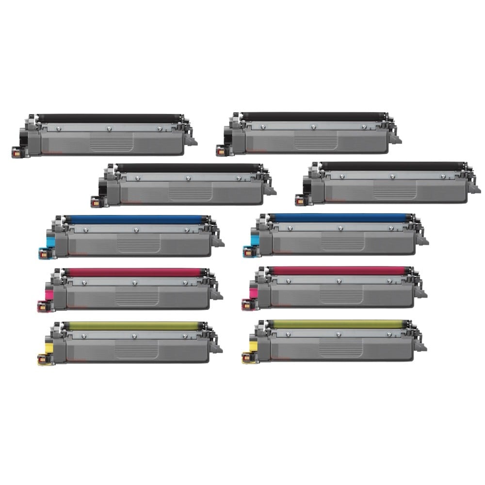 Compatible Brother TN258XL Toner Double Combo Value Pack PLUS 2 EXTRA BLACKS