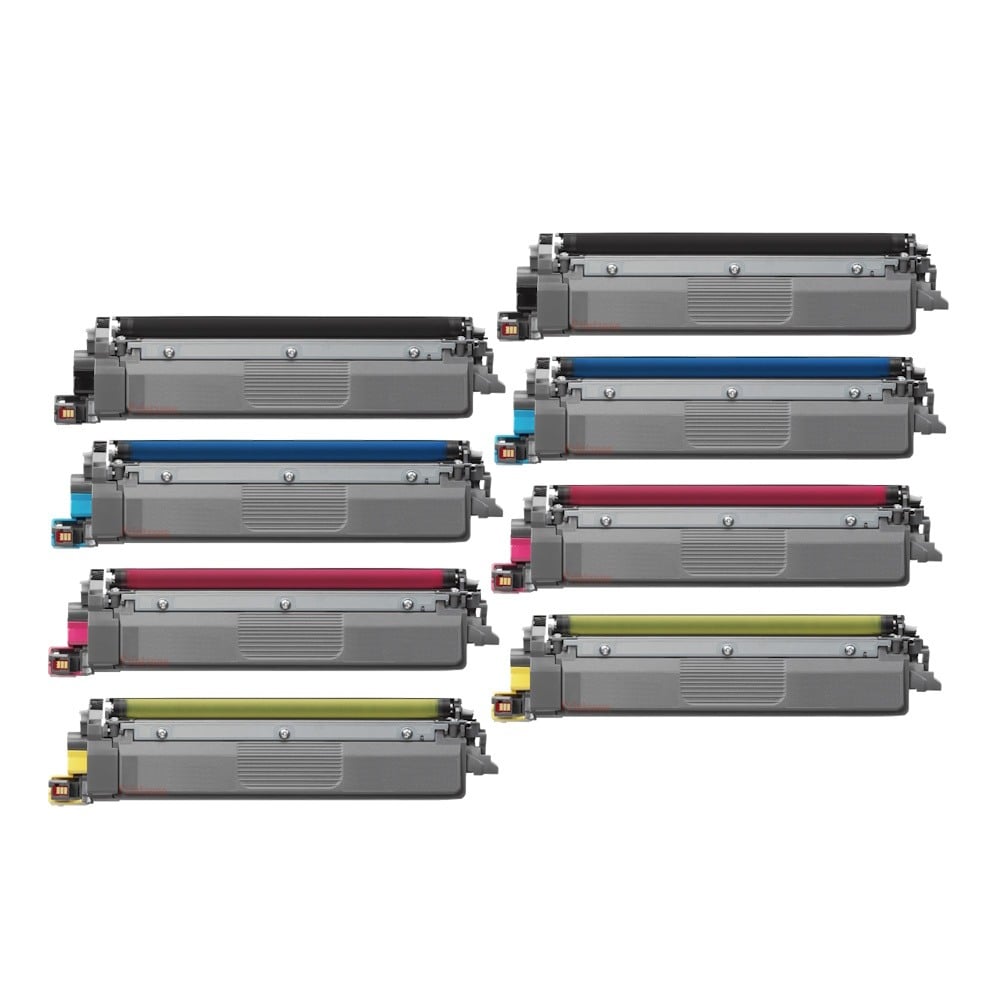 Compatible Brother TN258XL Toner Double Combo Value Pack