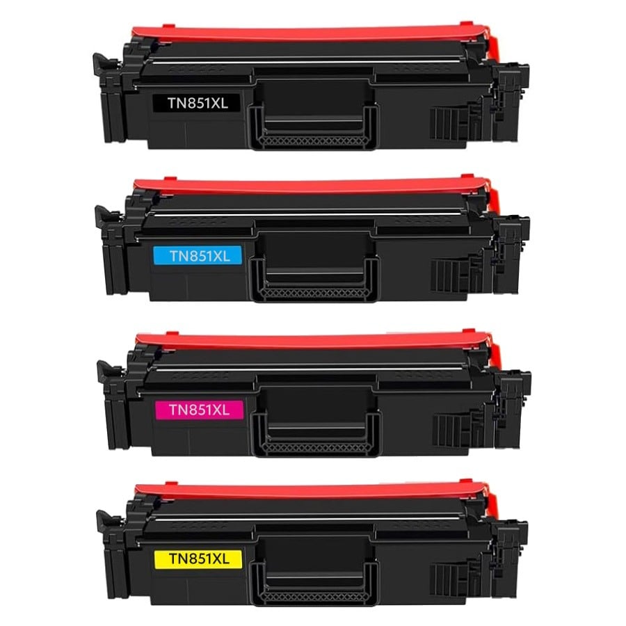 Compatible Brother TN-851XL High Yield Toner Combo Value Pack