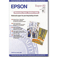 Epson A3+ Watercolour Radiant White S041352 Epson A3+ Watercolour Radiant White S041352