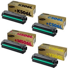 Genuine Samsung 506 Toner Cartridge Value Pack
