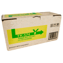 Genuine Kyocera TK-574Y Yellow Toner Cartridge