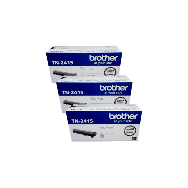 Genuine Brother TN-2415 Toner 3 PACK