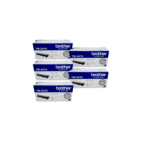 Genuine Brother TN-2415 Toner 5 PACK