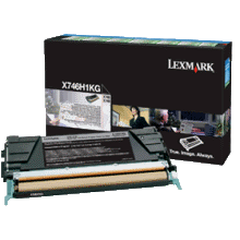 Genuine Lexmark X746H1KG Black Toner Cartridge High Yield